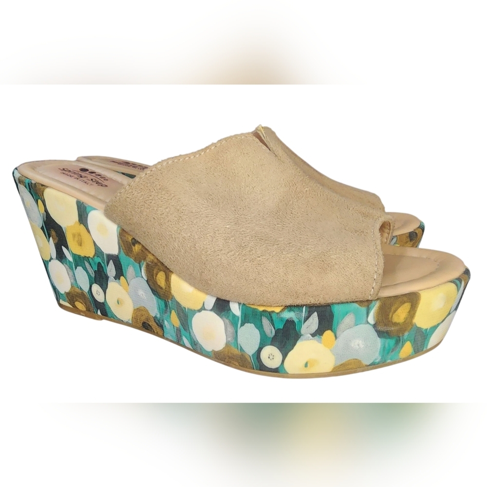 Spring Step Lainee Wedge Sandal, Womens 38 EU (7.5-8 US)​